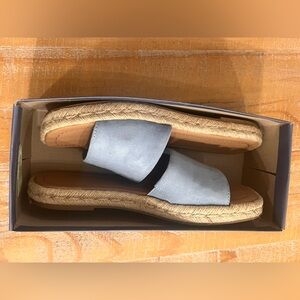 Universal Thread Blue Espadrille Slip-On Shoes